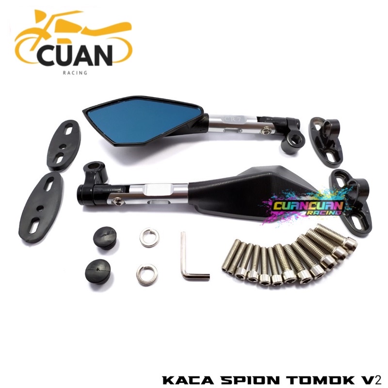 Spion Tomok V5 &amp; V2 Universal Nmax,Aerox,Pcx,Vario,Beat,Mio,Vixion,R15,Cbr,Ninja &amp; Motor Lain Nya