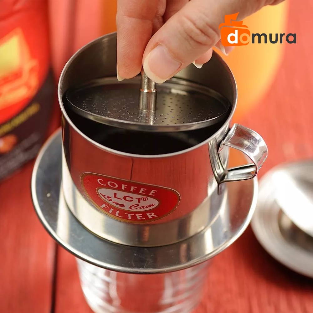 Saringan Kopi Vietnam Dripper Coffee Drip Pot Stainless Steel 100ml