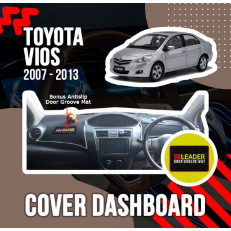 alas karpet cover dashboard mobil vios gen 2