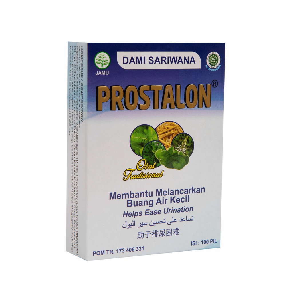 Jamu Herbal Prostalon 100 Pil Memelihara Kesehatan Prostat [TWINPACK]-2