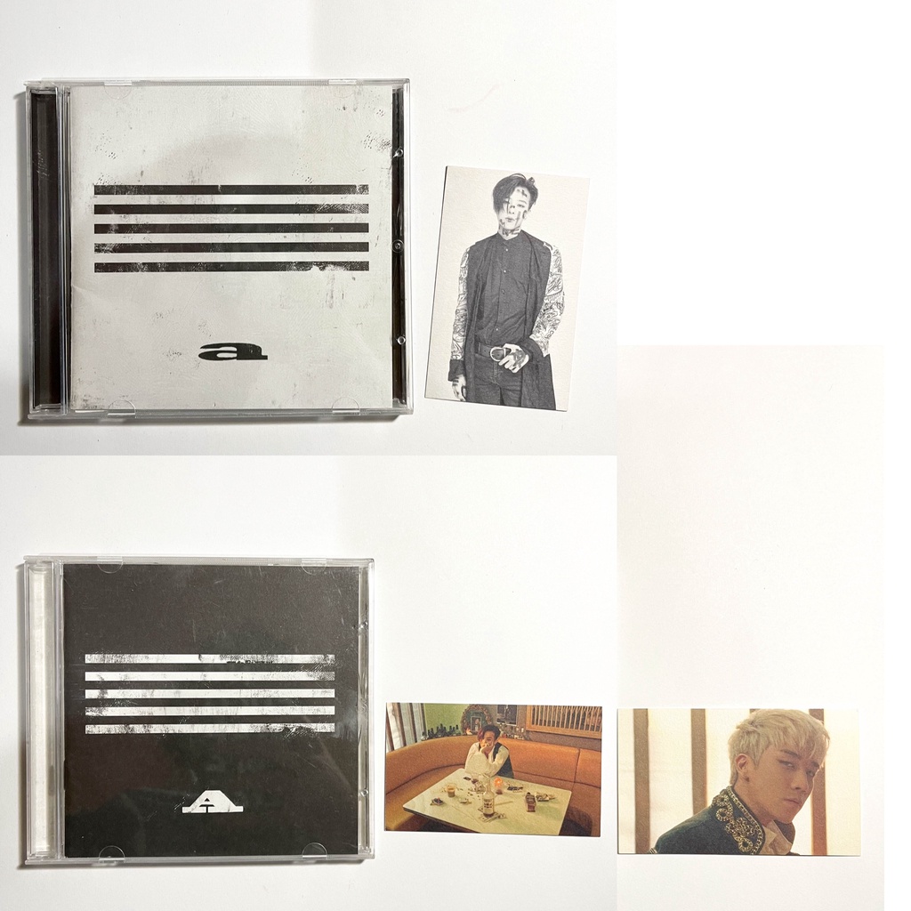 Bigbang Made Series A Album with GD Gdragon photocard