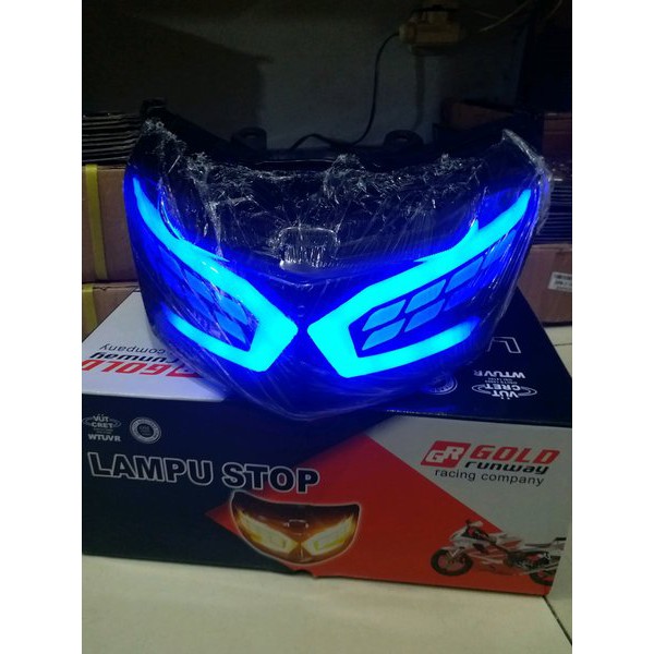 LAMPU STOP NMAX LED MODEL LEXUS PLUS SEN 3in1 KA KRA