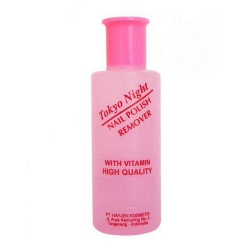 TOKYO NIGHT Nail Polish Remover/Aseton/Pembersih Cat kuku 76ml