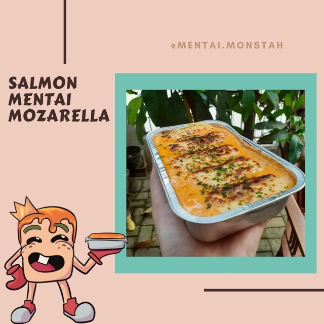

Salmon Mentai Rice Mozarella