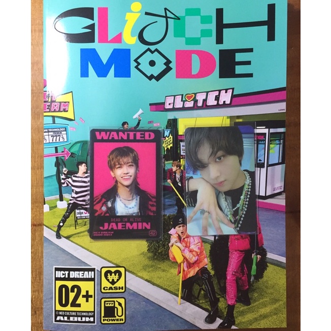 ALBUM GLITCH MODE UNSEALED Glitch ver ( PC Haechan , Jaemin )