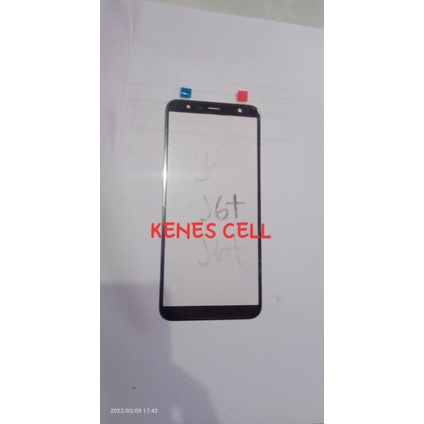 kaca lcd kaca depan lcd touchscreen Samsung J6 plus original