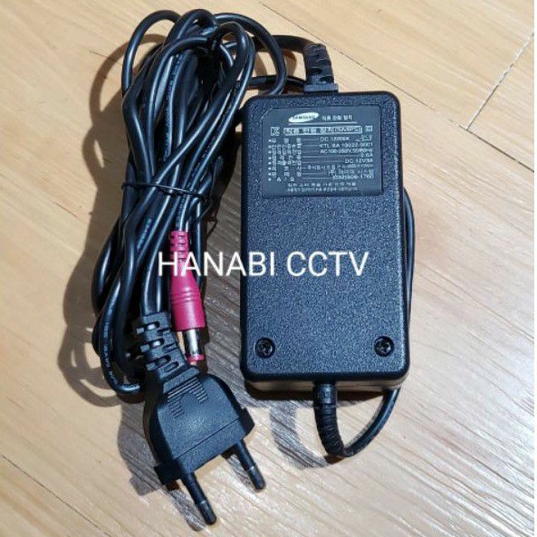 Adaptor 3a 12v Samsung Oval Hitam Korea Original