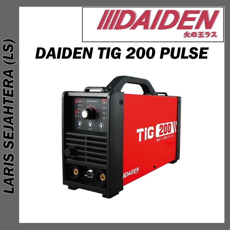 Mesin Las Daiden Tig 200 Pulse Inverter DaidenTig200 Pulse Berkualitas