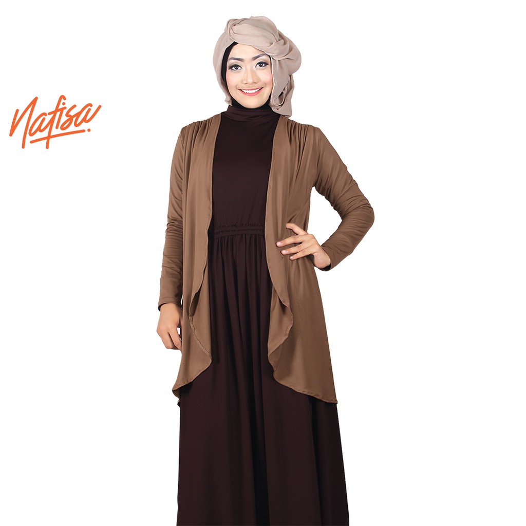 Cardigan Nafisa Senorita | Cardigan Murah Cardigan Muslimah Blazer Muslimah Cardigan Polos