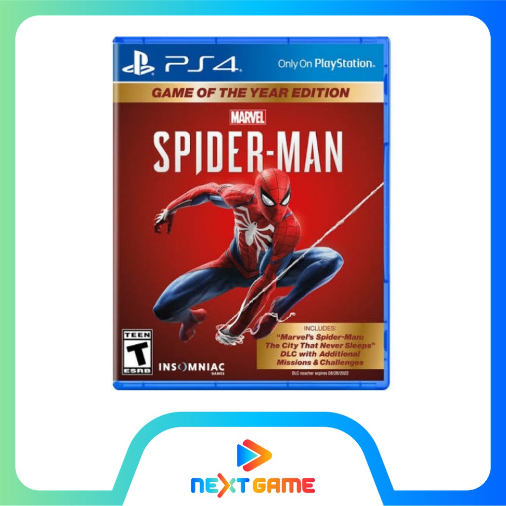 PS4 Spiderman GOTY