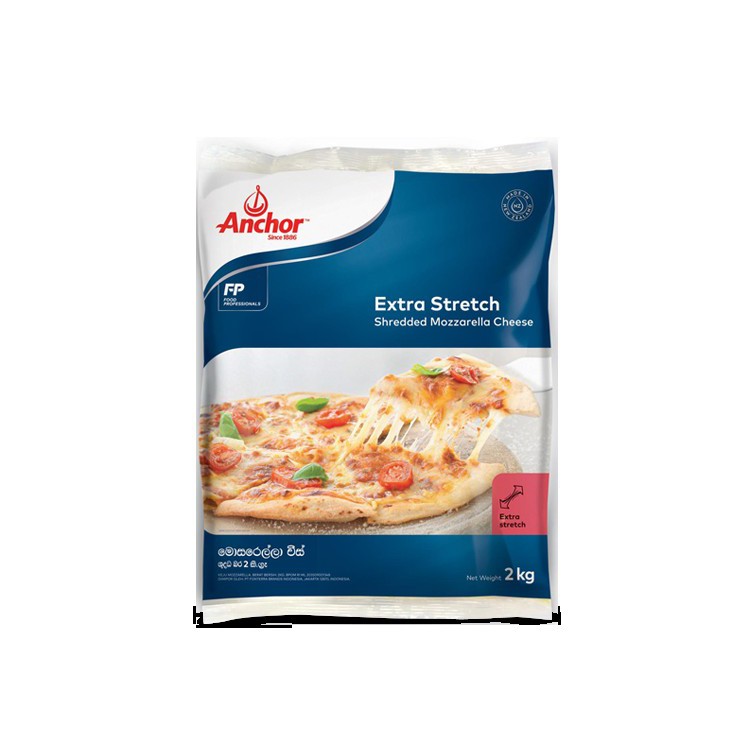 

Keju Mozzarella Parut / Mozzarella Shredded / Anchor Mozzarella 200gr