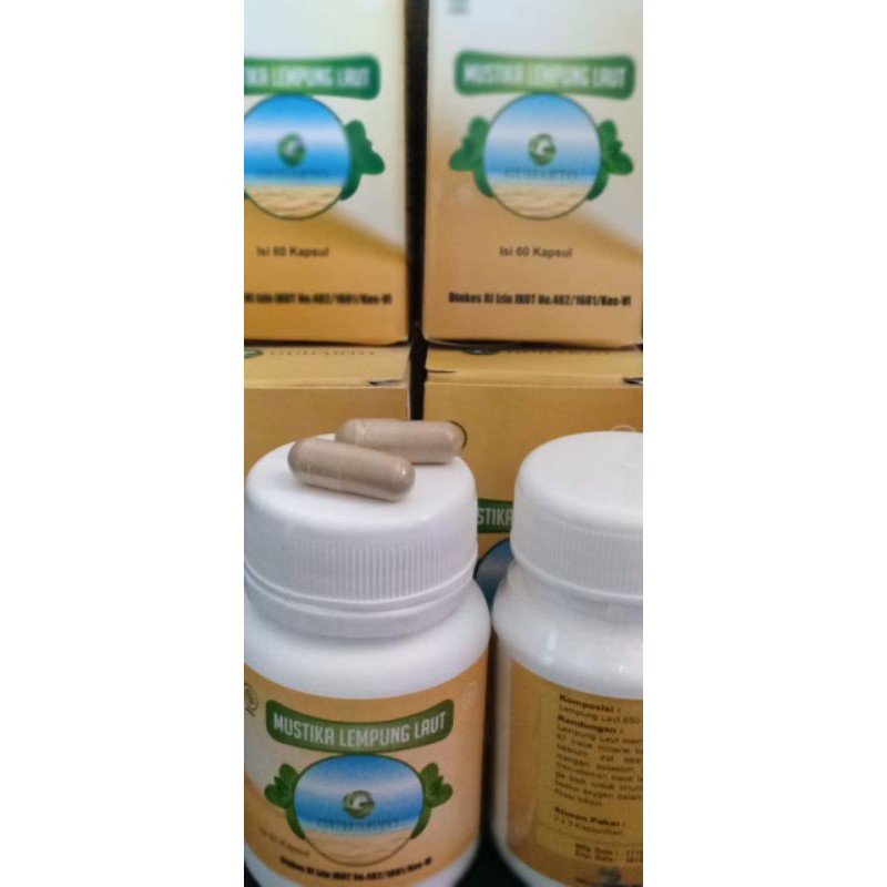 mustika lempung laut, obat herbal maag, asam lambung, detoxs