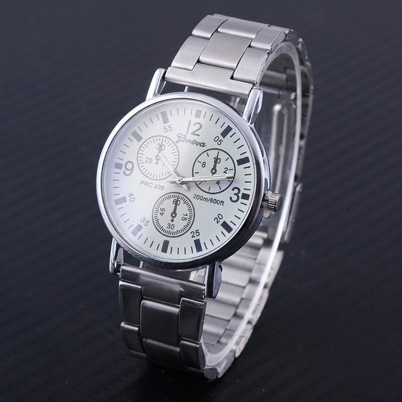 PA COD Jam Tangan Pria Wanita Sport  Rantai Geneva Stainless Steel Korea Fashion Grosir GN042