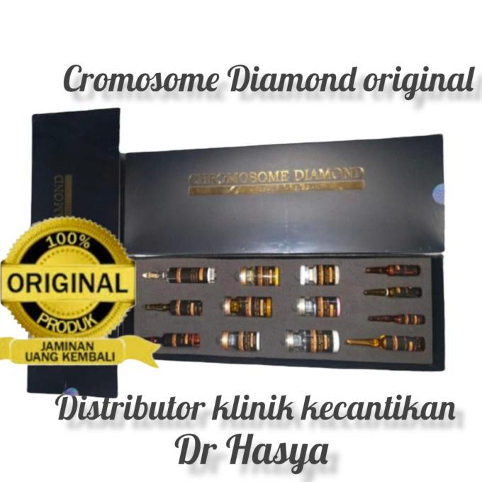 cromosome diamond infus whitening 100% original