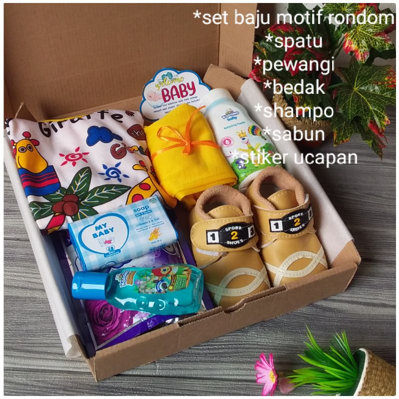 kado sambang bayi/kado jenguk bayi/hampers murah/hampers komplit kado bayi/hadiah bayi