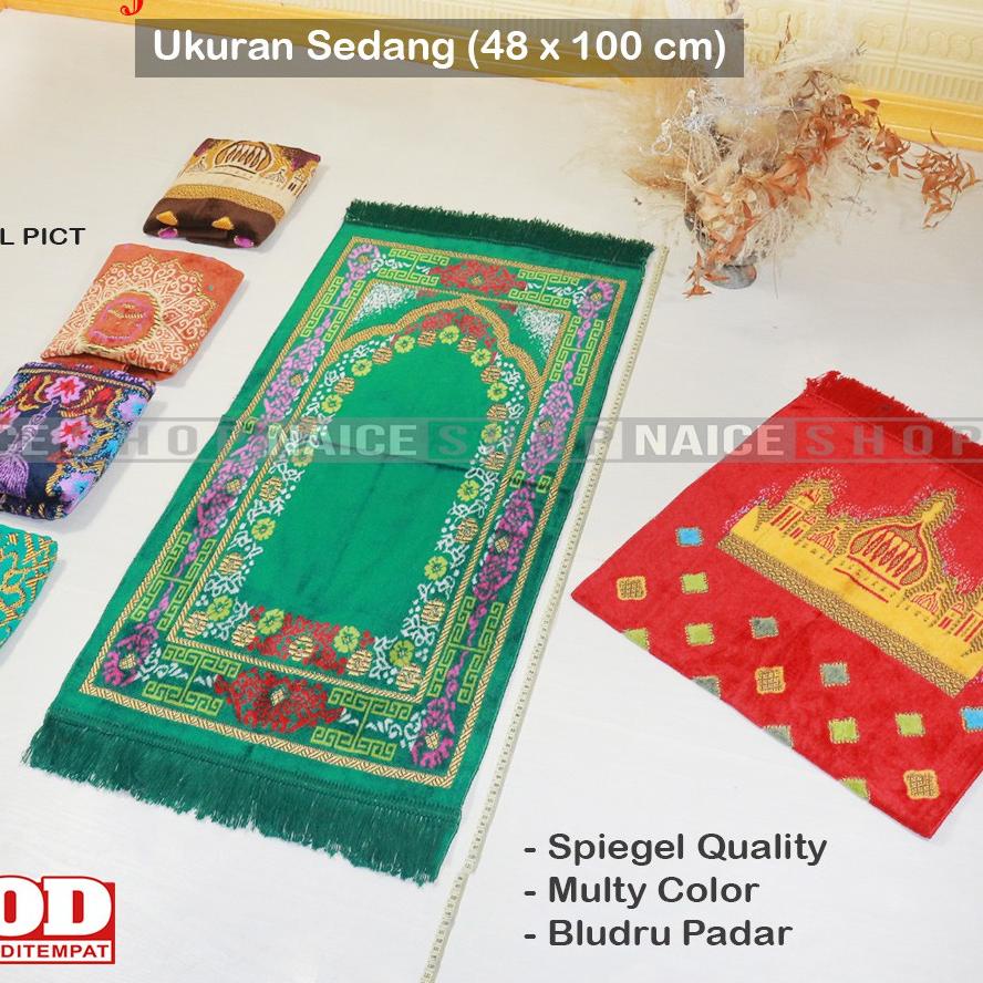 ◙ Sajadah Turki Bulu Tebal Ukuran Sedang Spiegel Quality ➧