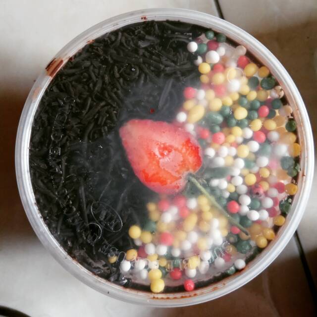 

Cake lumer mix coklat kafier