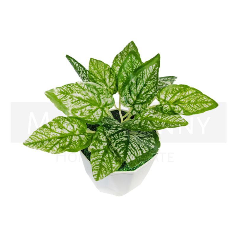 DAUN HIAS PLASTIK TANAMAN BUNGA PLASTIK BUNGA DEKORASI RUMAH TANAMAN HIAS PALSU BUNGA ARTIFICIAL-6