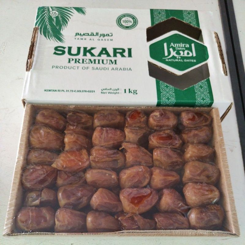 

Kurma Sukari Al Qasim 1kg