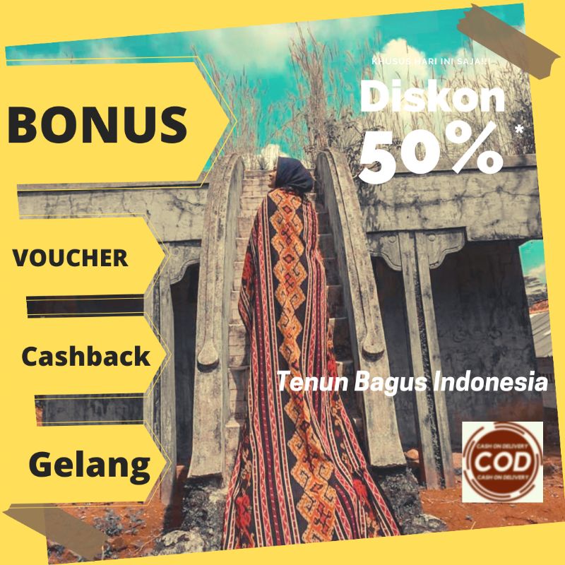 Kain Batik Tenun Blanket Ikat Etnik Troso Jepara Kain Tenun Toraja Lombok Ntt Kalimantan Sumbawa