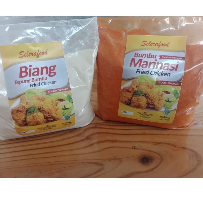 

Terkini Q9KE8 #PAKET 1 SELERAFOOD Biang Tepung 1 Pack & Bumbu Marinasi 1 Pack @500g 86 Ready Stock