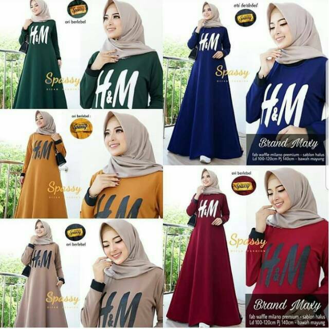 Gamis sporty adidas wanita/gamis panjang adem/gamis kekinian/hotd sporty muslimah/gamis murah