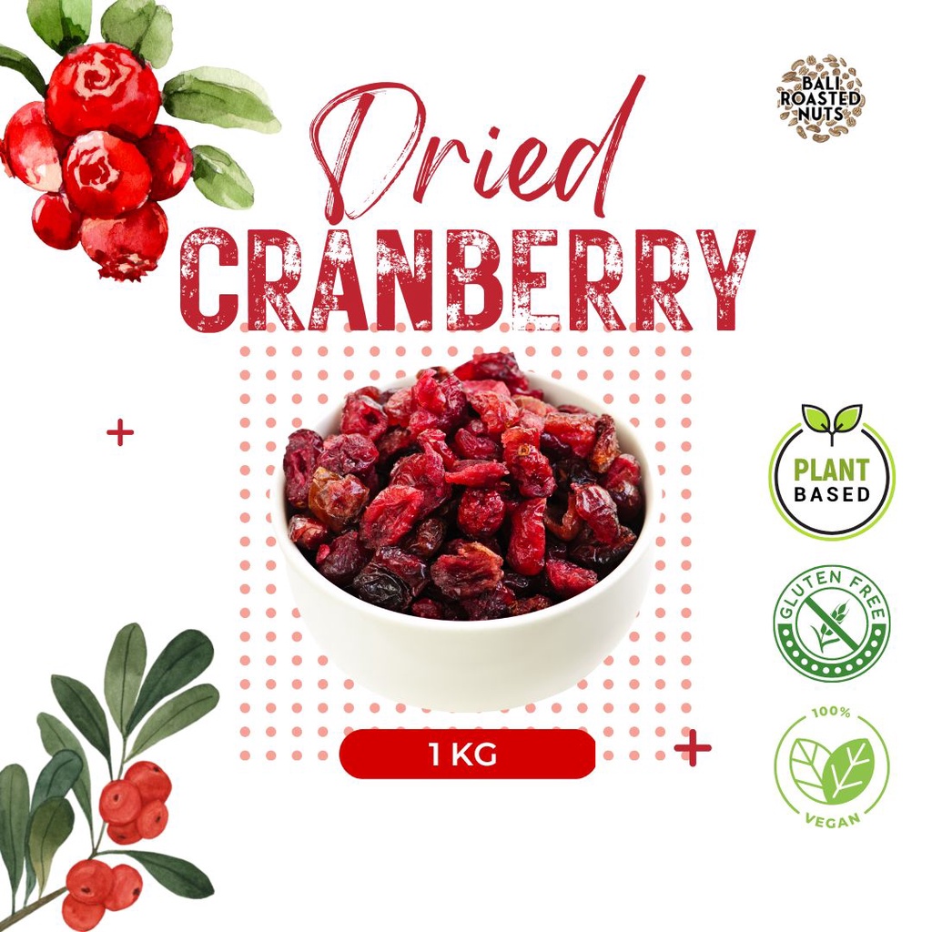 

Dried Cranberry 1kg Premium Import