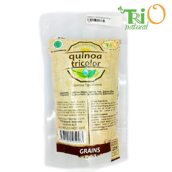 

Trio Natural Quinoa Tri Colors 225 gram