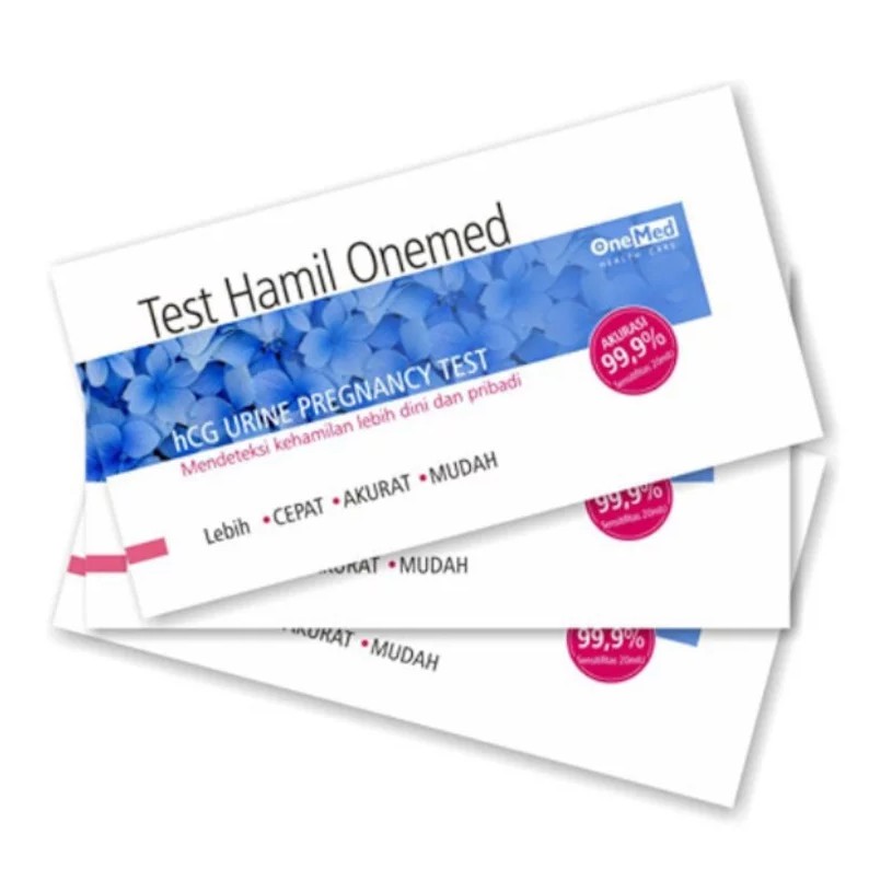 GEA HCG Strip Test Kehamilan / Uji Kehamilan - Test Pack Box Isi 50