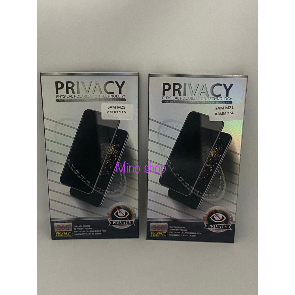 TEMPER GLASS - TG SAMSUNG M21 ANTY SPY 5D FULL SCREEN COVER