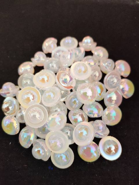 KANCING KRISTAL PELANGI 12MM 12 PCS