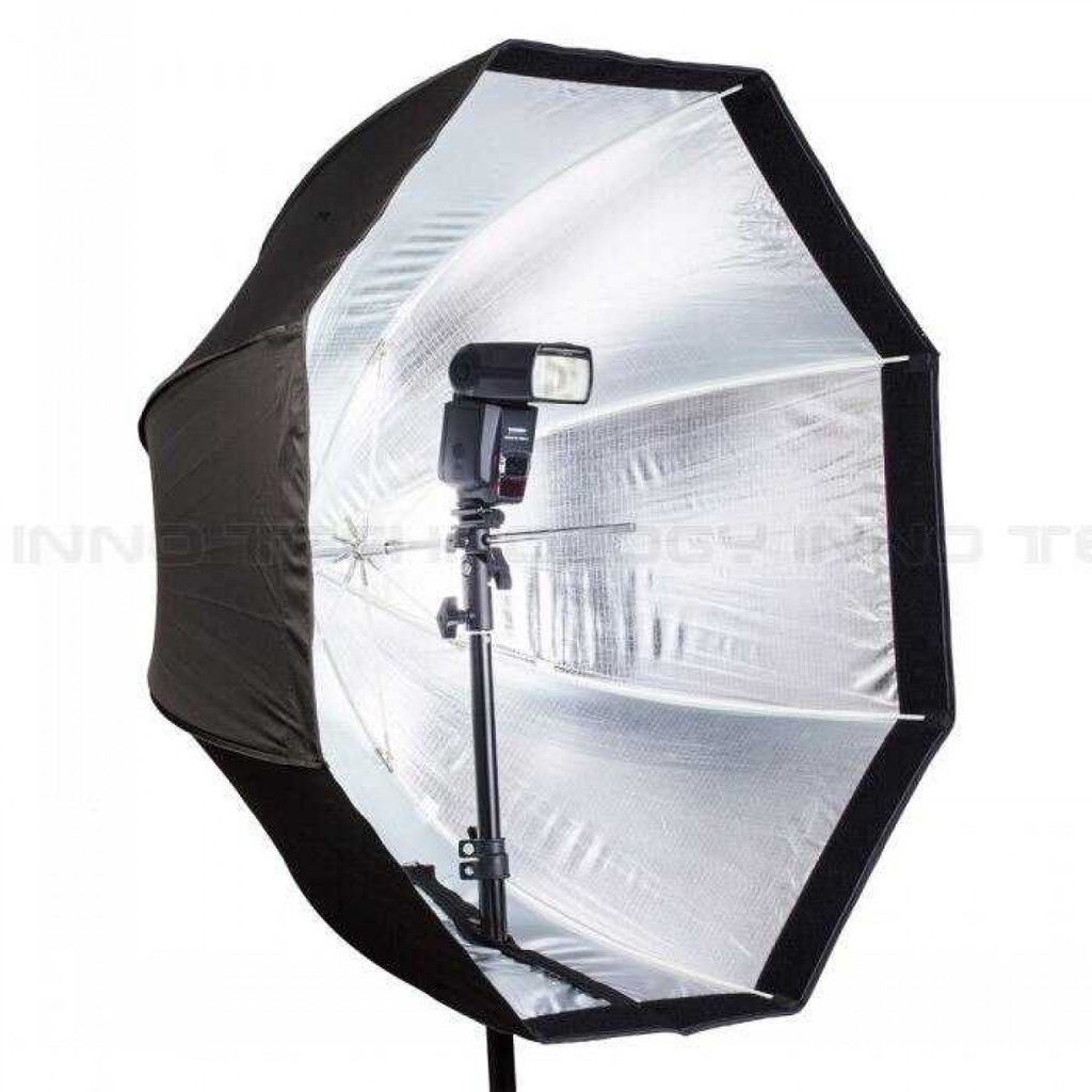 Payung Octagonal Lampu Softbox Reflektor Diffuser Flash Foto Studio 95