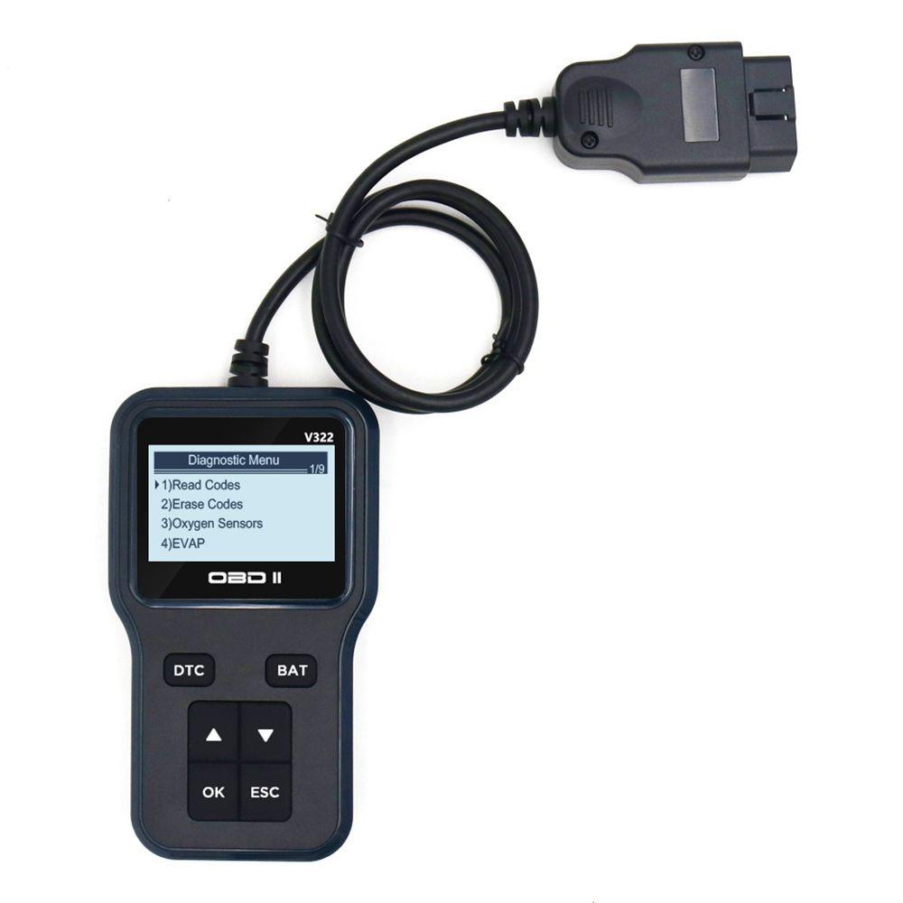 Preva OBDII Code Reader Desain Baru Mobil Faalt Diagnostik Instrumen Kesalahan Kode Diagnostik Pendeteksi Kesalahan