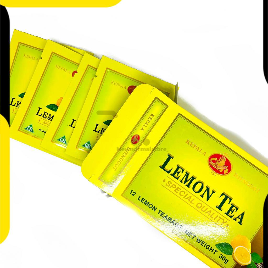 TEH LEMON CAP KEPALA DJENGGOT 30 gram / LEMON TEA HERBAL / TEH HERBAL KESEHATAN