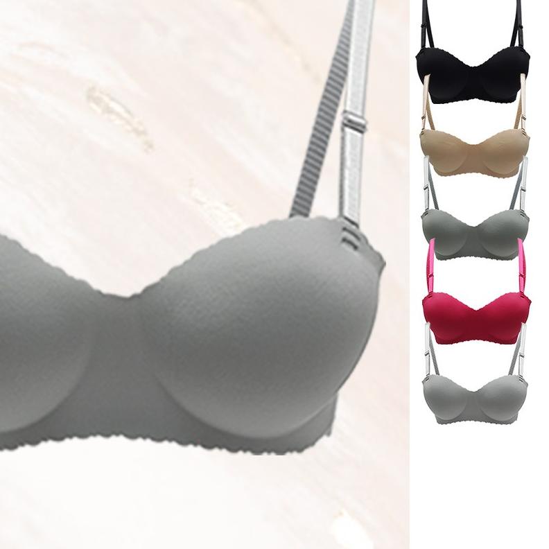 ◘ Chelyne BH Seamless Push-Up-Bra 8822 Polos Half Cup Bra ♩