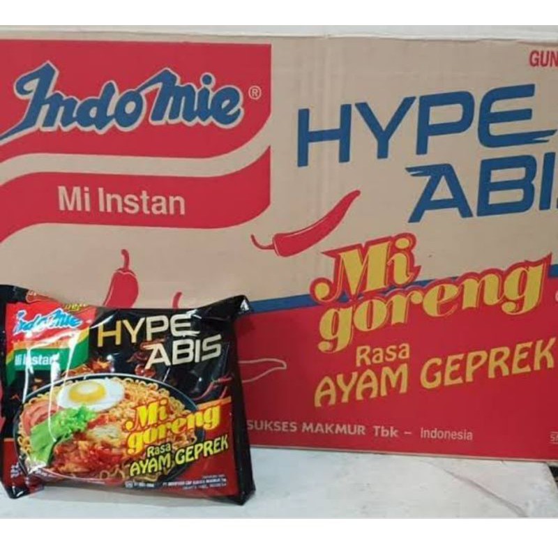 INDOMIE AYAM GEPREK SEDUS 40 BKS.