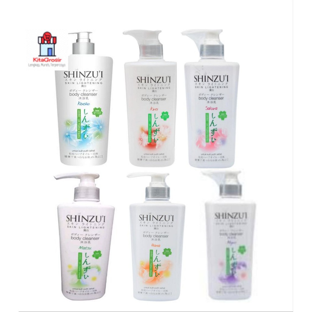 Shinzui Body Cleanser 480ml Botol