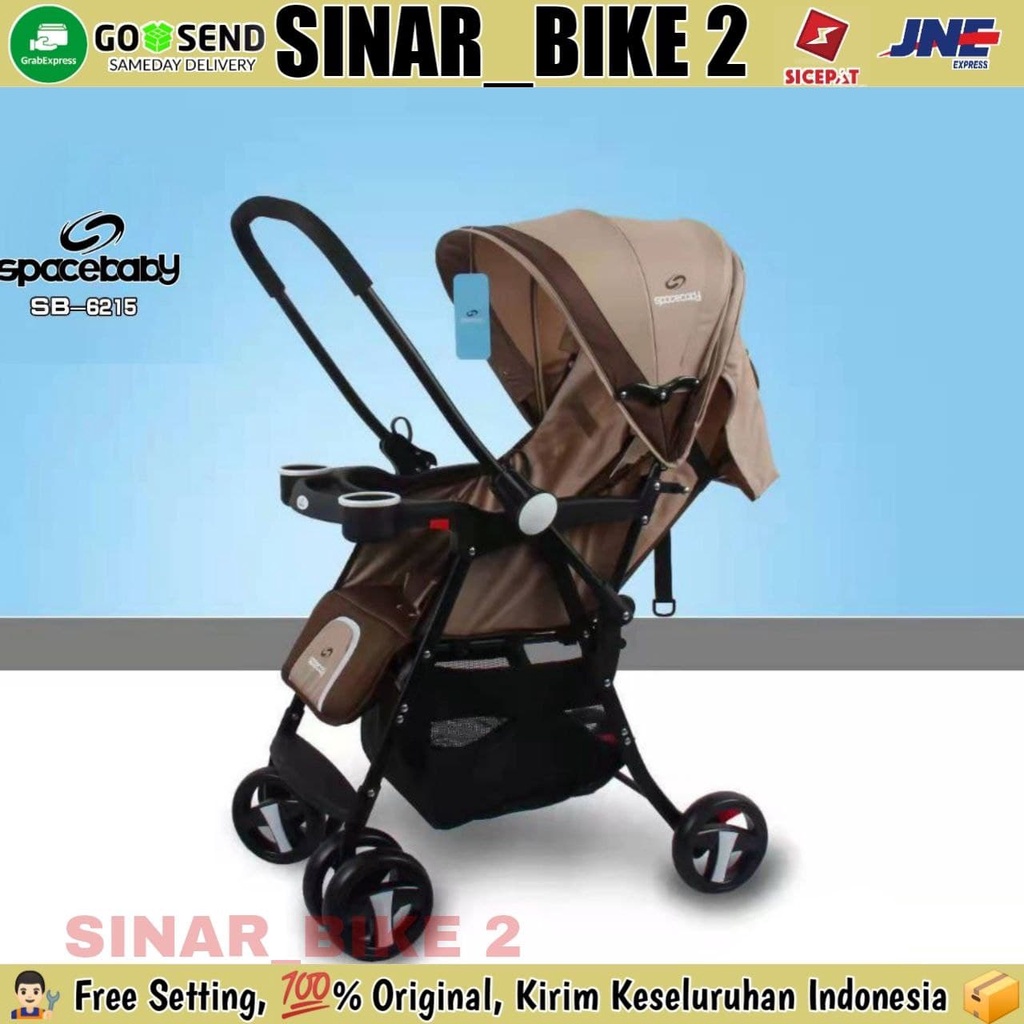 Baby Stroller Kereta Dorong Baby SB-6212//6055 // 6055A // 6215 // 6155 // 6128 Bisa Hadap Depan Dan Belakang