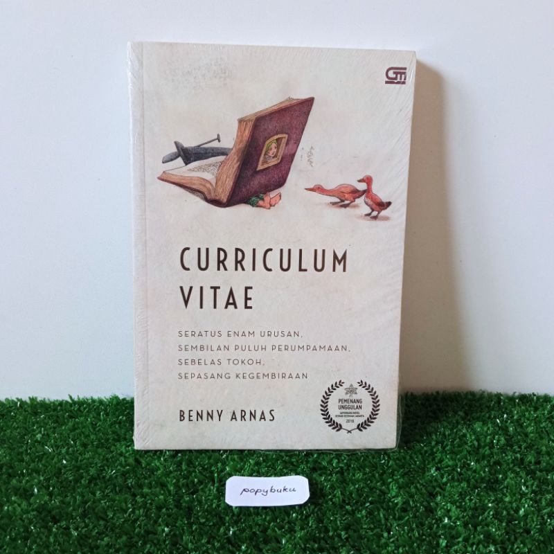 Novel Curriculum Vitae Benny Arnas