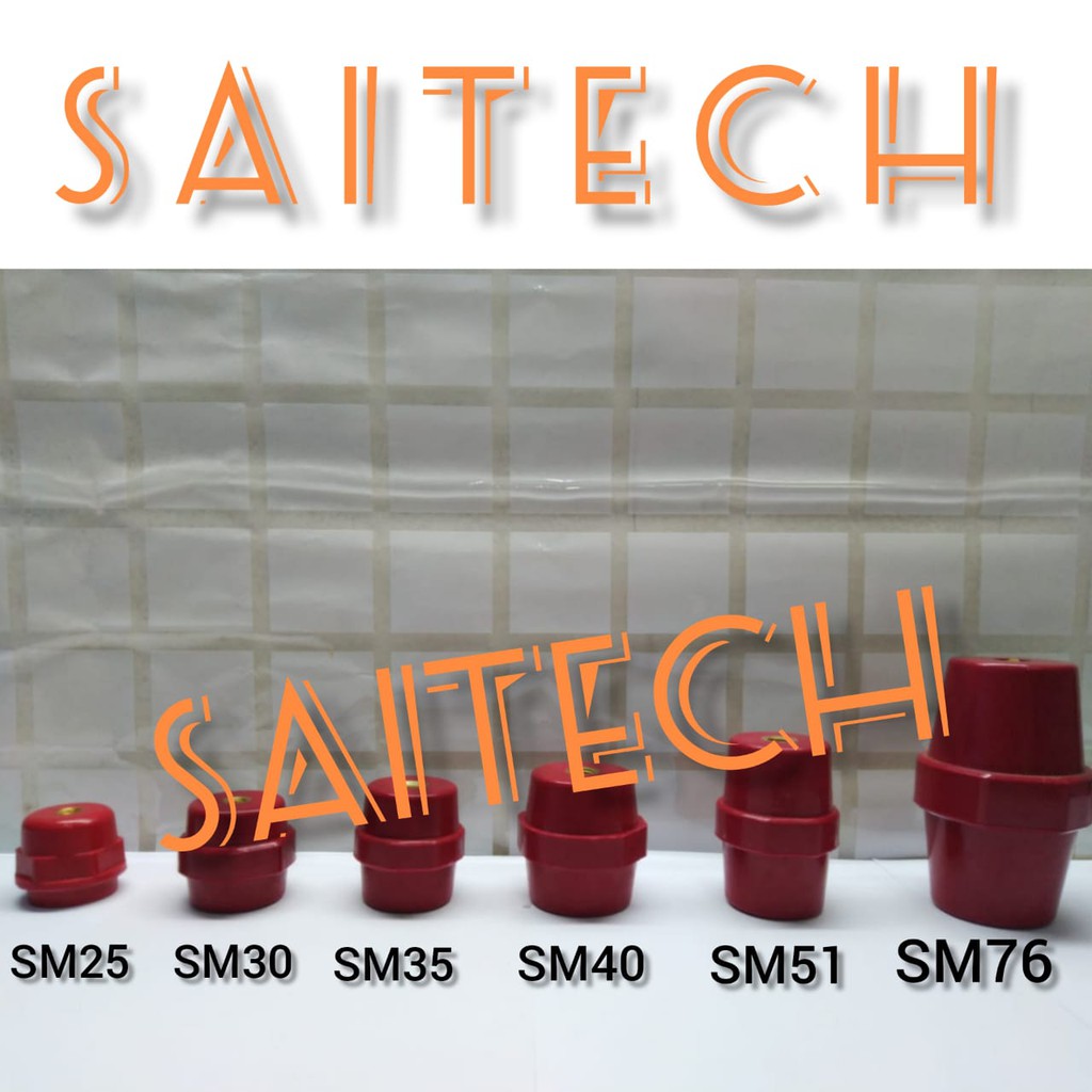Isolator Busbar SM 25-6 Merah
