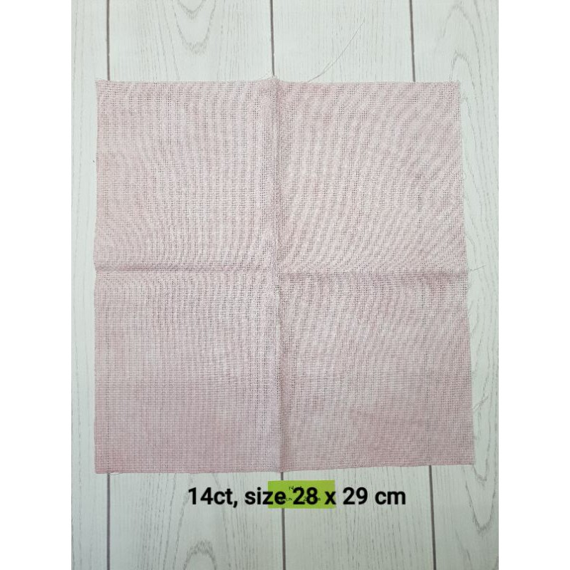 Kain Dyed Aida 14ct untuk Kristik/Cross Stitch