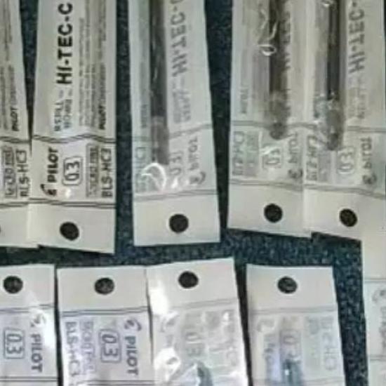 

✨ ⚡ERU Refill / isi bolpoin pilot Hitec c 0.3 , 0.25, 0.4 ( 1 biji Refill) paling murah