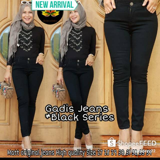 Celana Jeans wosly cewek panjang