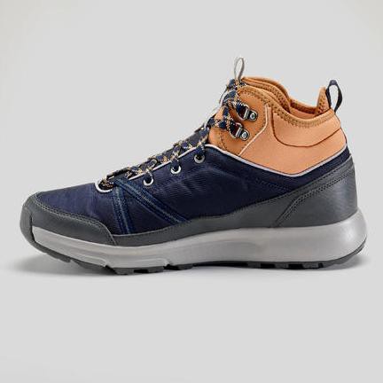 Quechua Sepatu Hiking/Gunung Waterproof Nh150 Mid Wp Pria 8554571 - 39 Beladamazmall