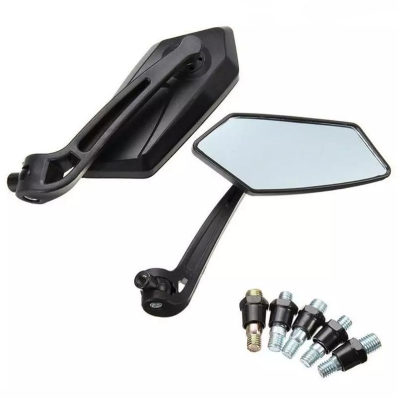 Spion Motor Variasi Model Koso Segi Lima Universal Semua Motor Honda,Yamaha,Suzuki,Kawasaki