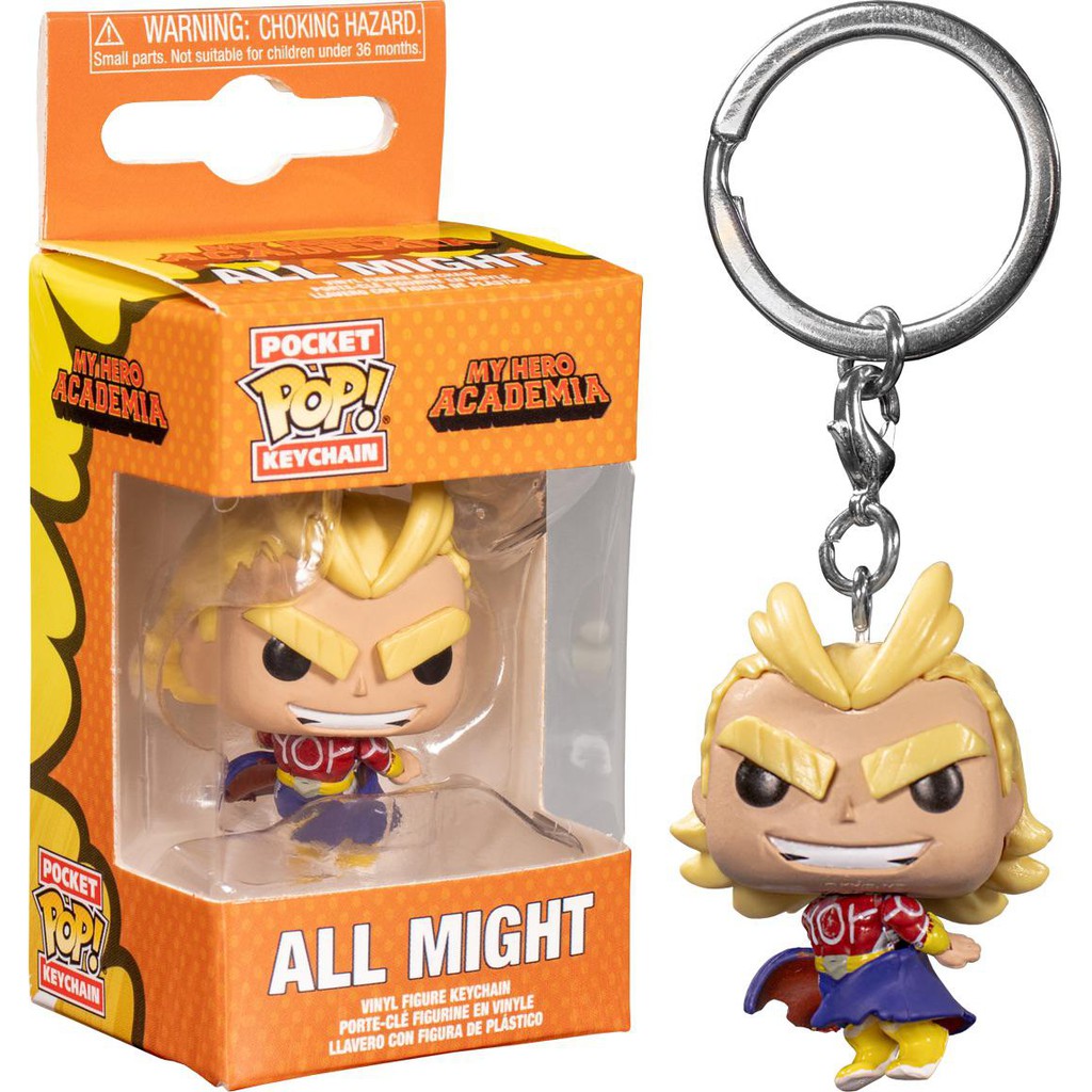 Funko Pocket Pop Keychain Animation - My Hero Academia - All Might
