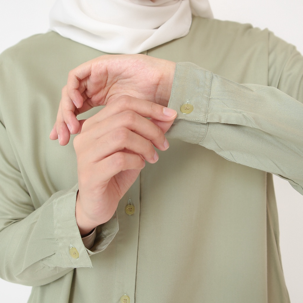 Tunik polos / Tunik Basic / Tunik Rayon Twill premium / Tunik kancing busui / tunik murah terlaris