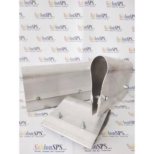 Gagang Rakel Aluminium Sablon 15 cm Baut Luar