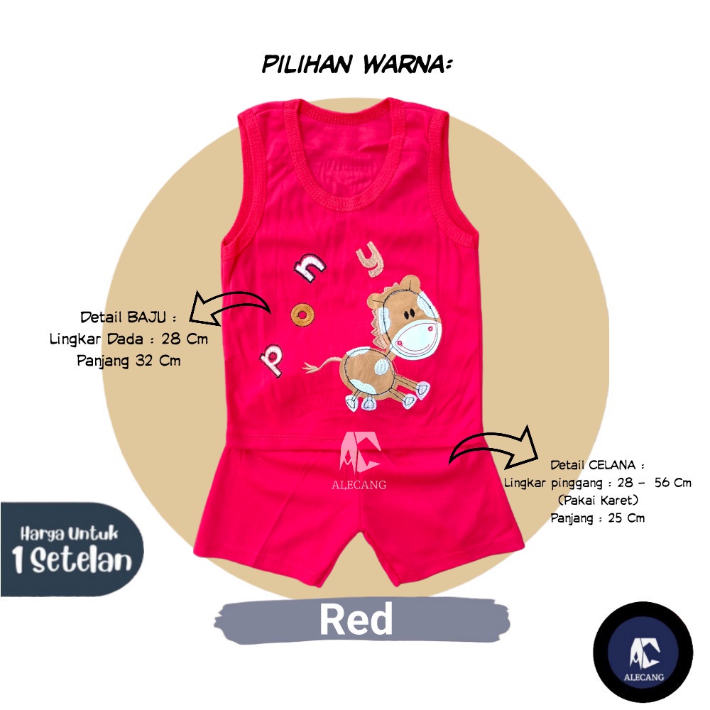 Setelan Pendek Baju Bayi Laki-laki size 0-6 Bulan MOTIF Kekinian