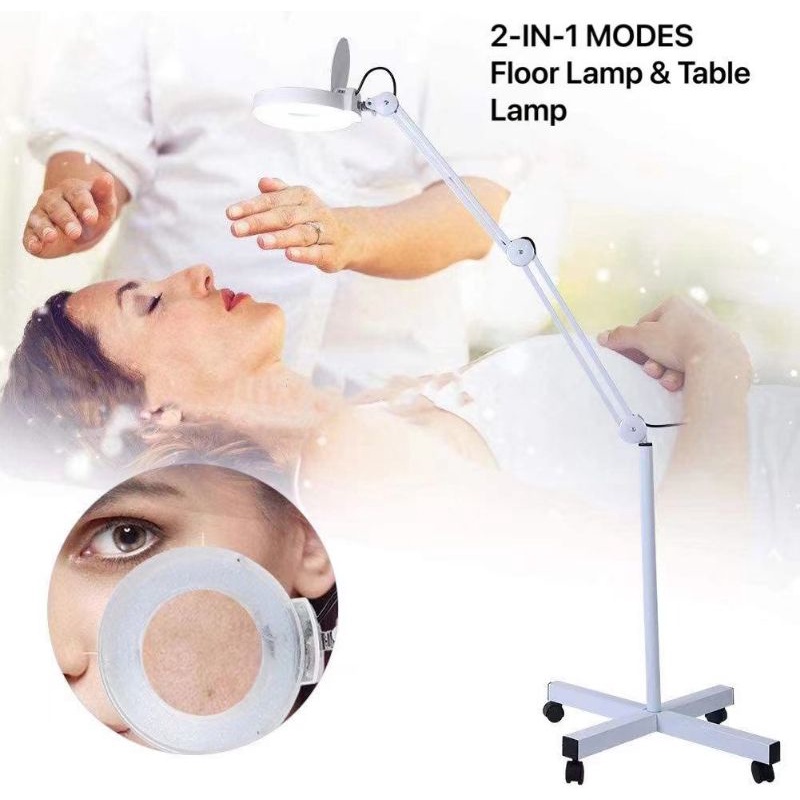 facial lamp dokter lamp kaca pembesar baca led multifungsi lampu salon klinik kecantikan